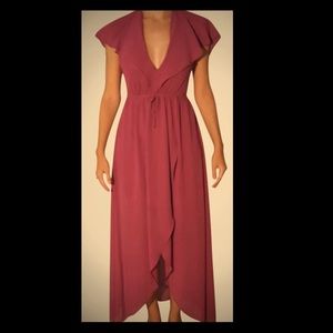 Romeo and Juliet couture maxi dress